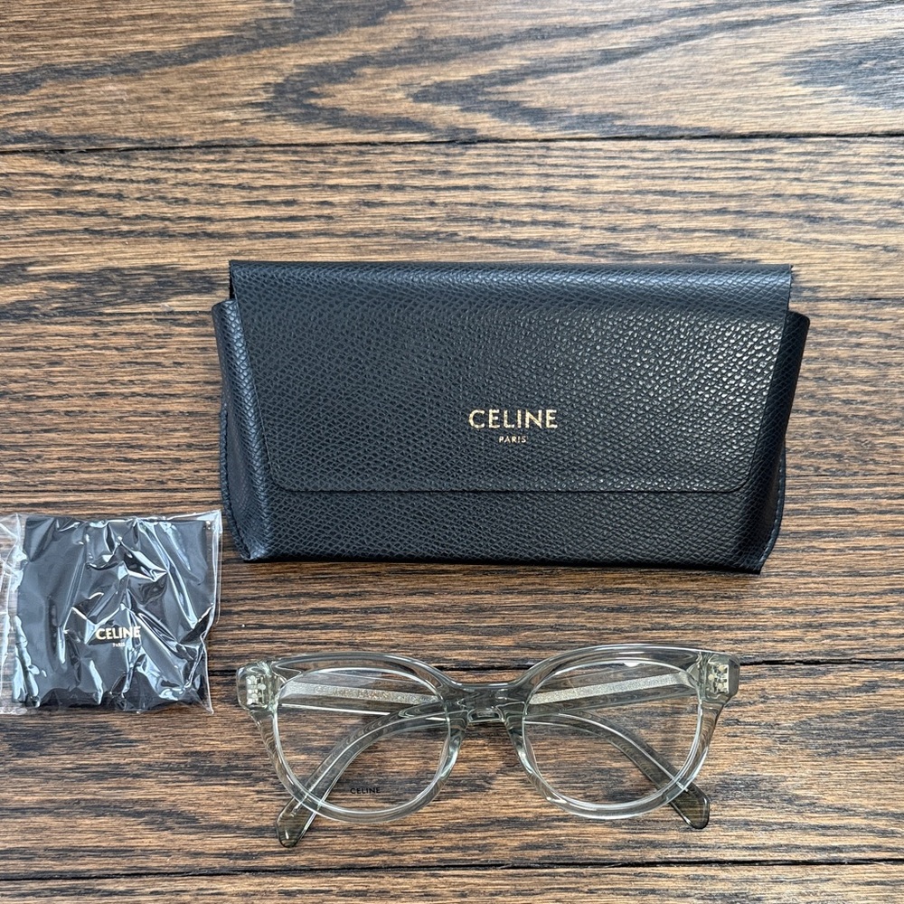Celine Clear Eyeglasses